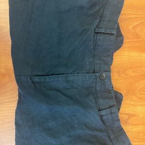 PINK Shirtmaker London 100% Linen Shorts Men Sz 32